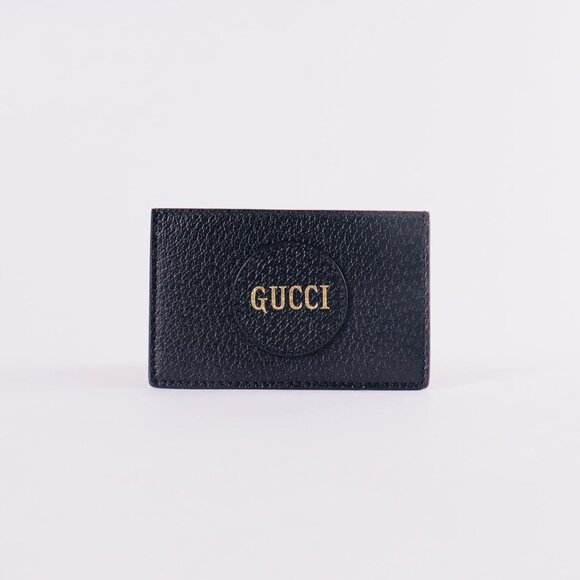 AUTHENTIC GUCCI LOGO PATCH CARD HOLDER - Picture 1 of 2